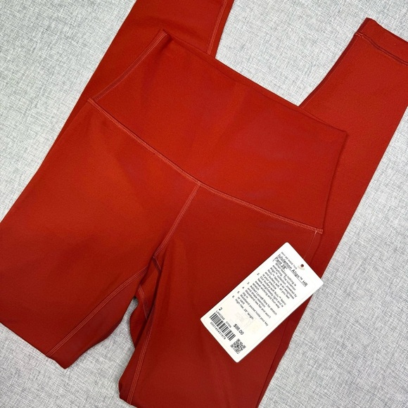 Lululemon Align High Rise Pant Leggings Cayenne Size 2 NWT - Picture 5 of 10